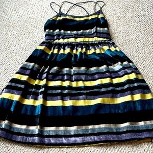 Anthropologie Velvet Dress